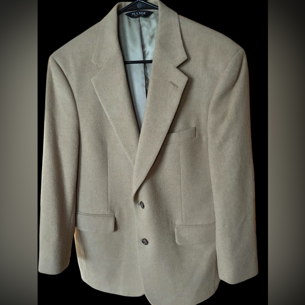 Men's vintage Jos. A. Bank 100% camel hair sport coat/blazer
